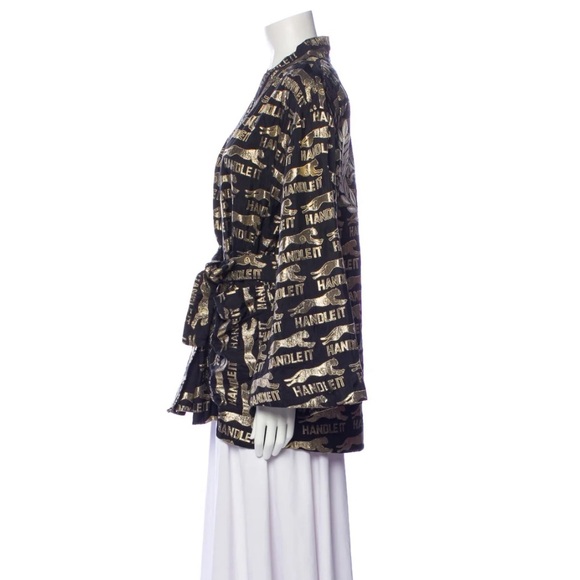 DYLAN LEX：Printed Evening Jacket - Picture 3 of 8